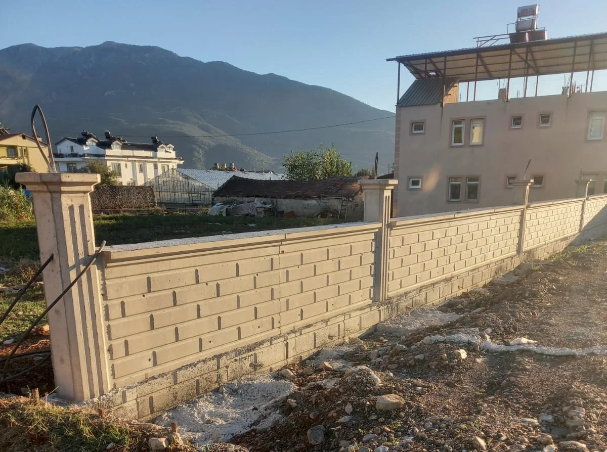 Fethiye Desenli Bahçe Duvar Ustası Süreci: Adım Adım